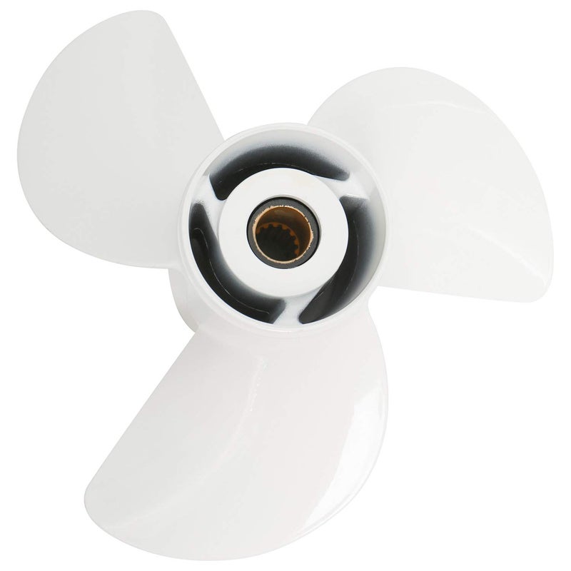 NovelBee 13 1/2x15-K Aluminum Alloy Propeller for Yamaha 60HP 70HP 75HP 80HP 85HP 90HP 115HP 130HP Outboard Motor 6E5-45947-00 - Image 1